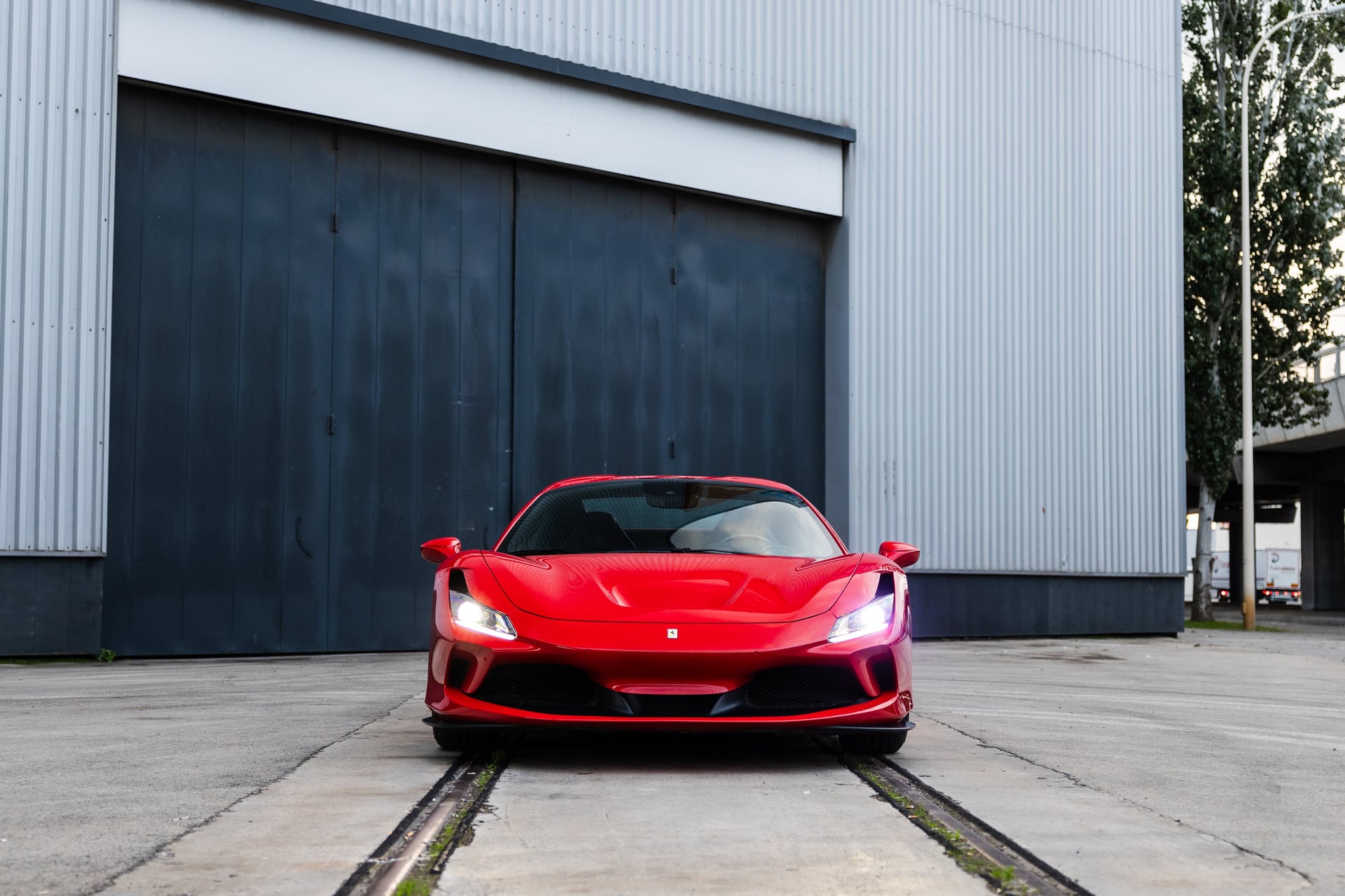 Ferrari F8 Spider for rent in Portugal - luxury car rental Algarve Lisbon